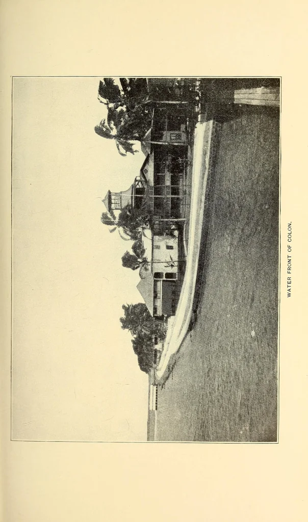 An illustration from Notes on Panama, 1903, leaf 159