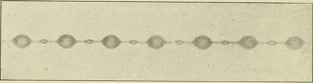 An illustration from Notes on physics, 1914, leaf 221