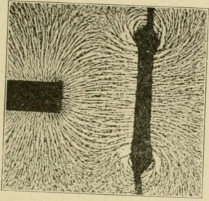 An illustration from Notes on physics, 1914, leaf 438