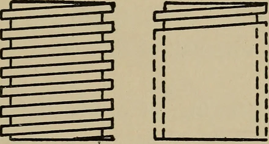 An illustration from Notes on practical mechanical drawing, written for the use of the students in general engineering drawing in the University of Illinois, 1907, leaf 124