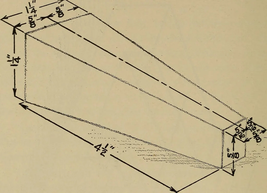 An illustration from Notes on practical mechanical drawing, written for the use of the students in general engineering drawing in the University of Illinois, 1907, leaf 21