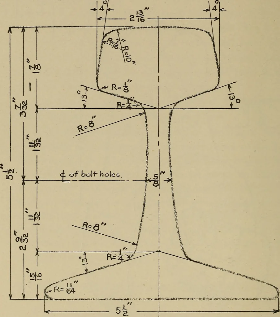 An illustration from Notes on practical mechanical drawing, written for the use of the students in general engineering drawing in the University of Illinois, 1907, leaf 39