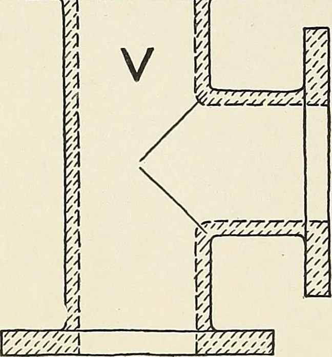 An illustration from Notes on technical sketching and free hand lettering for engineering students, 1907, leaf 45