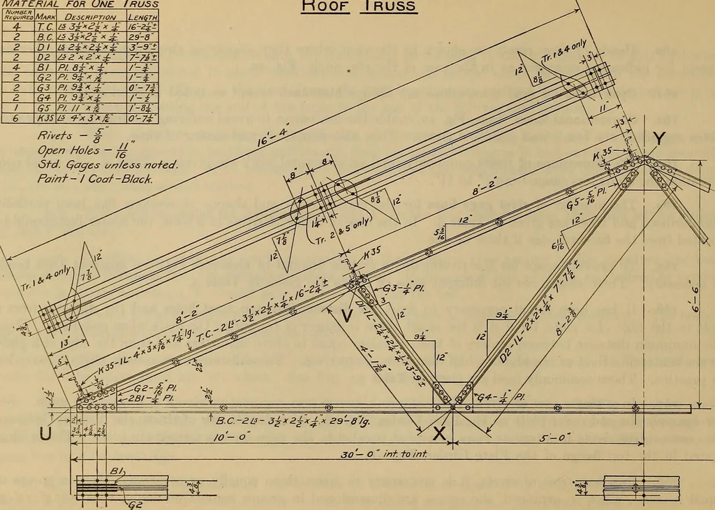 An illustration from Notes on technical sketching and free hand lettering for engineering students, 1909, leaf 65