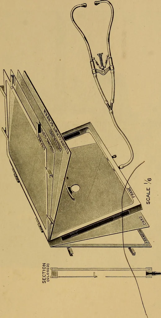An illustration from Notes on X-light, 1903, leaf 488