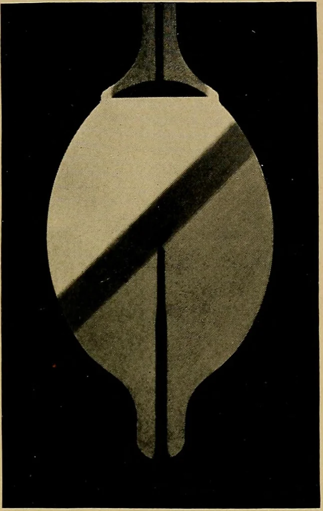 An illustration from Notes on X-light, 1903, leaf 496