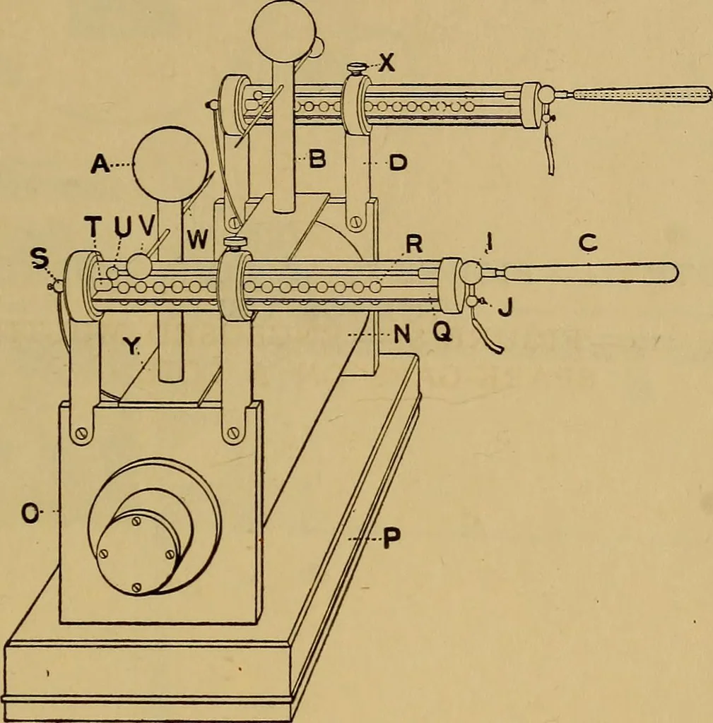 An illustration from Notes on X-light, 1903, leaf 538