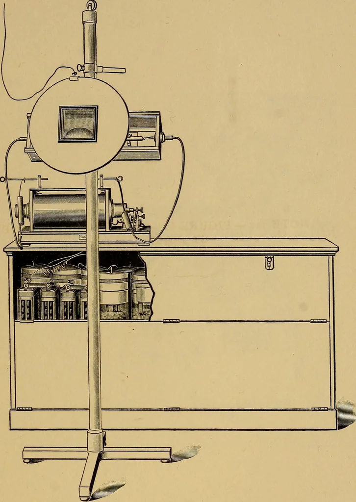 An illustration from Notes on X-light, 1903, leaf 540