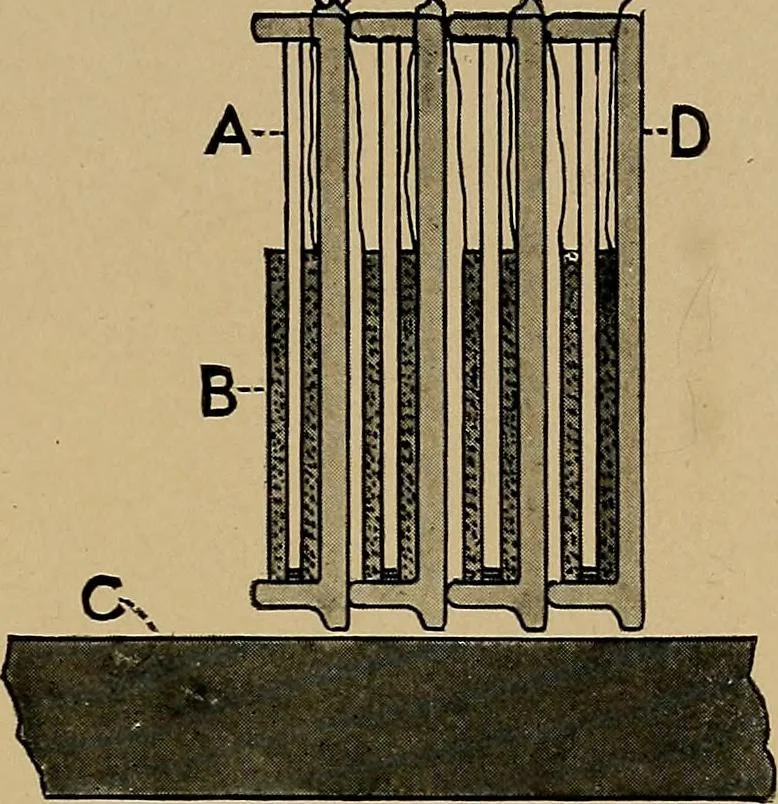 An illustration from Notes on X-light, 1903, leaf 572