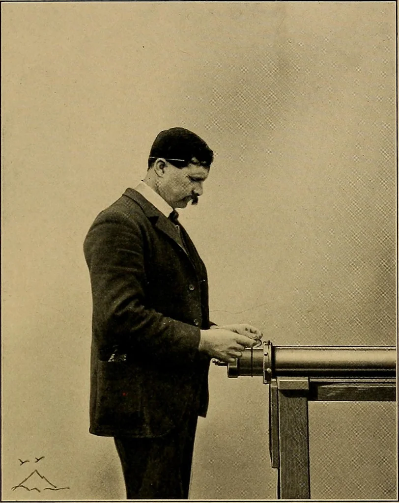 An illustration from Notes on X-light, 1903, leaf 580
