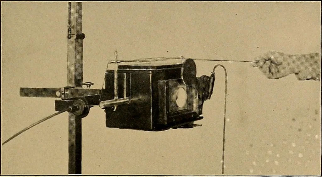 An illustration from Notes on X-light, 1903, leaf 604