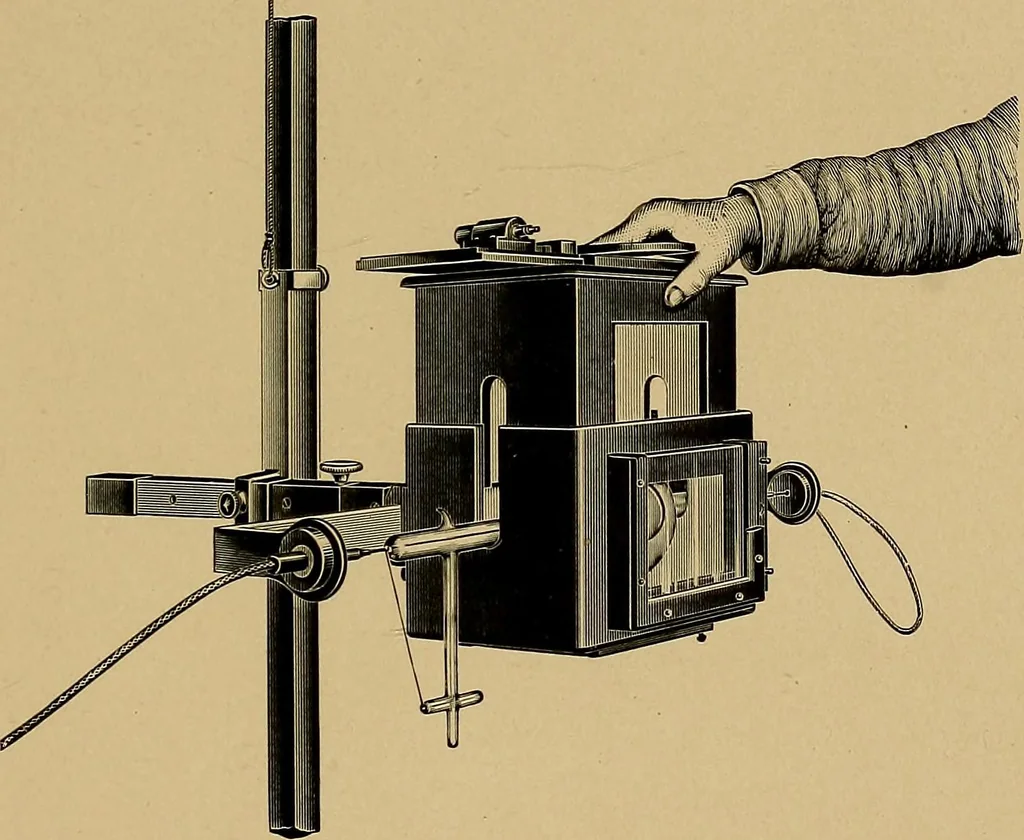 An illustration from Notes on X-light, 1903, leaf 604