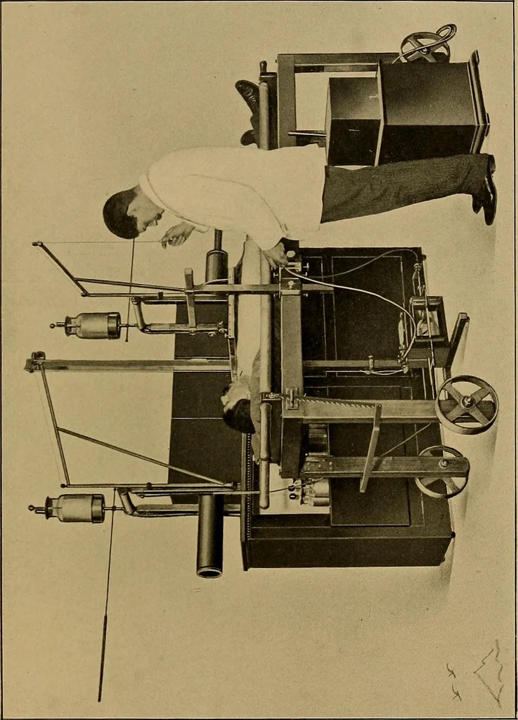 An illustration from Notes on X-light, 1903, leaf 618