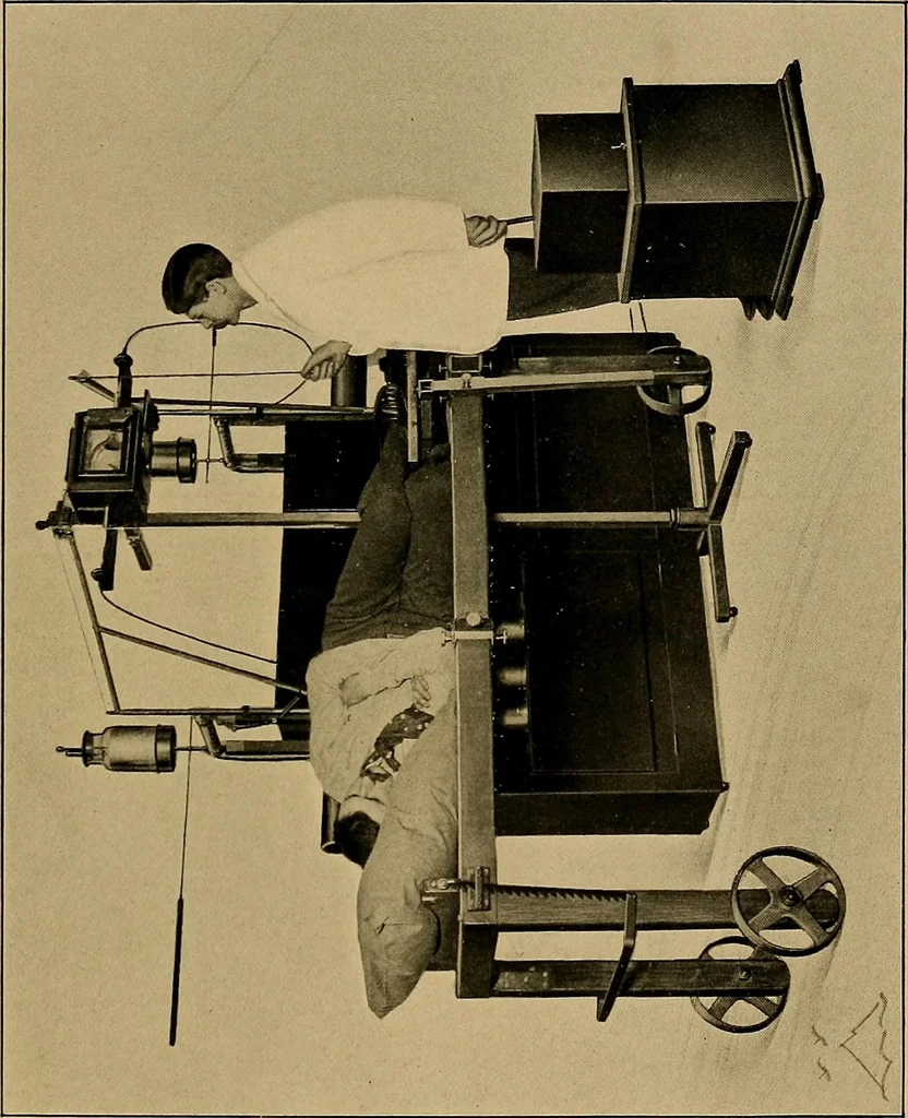 An illustration from Notes on X-light, 1903, leaf 632