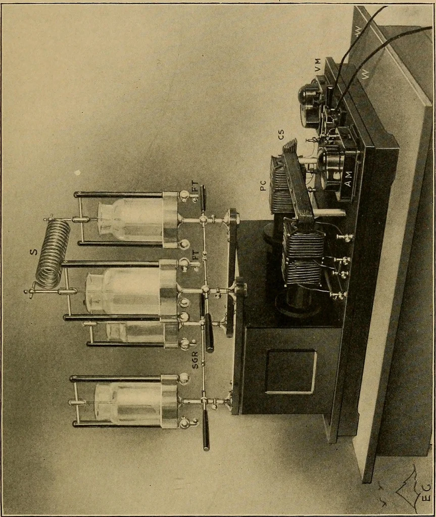 An illustration from Notes on X-light, 1903, leaf 744