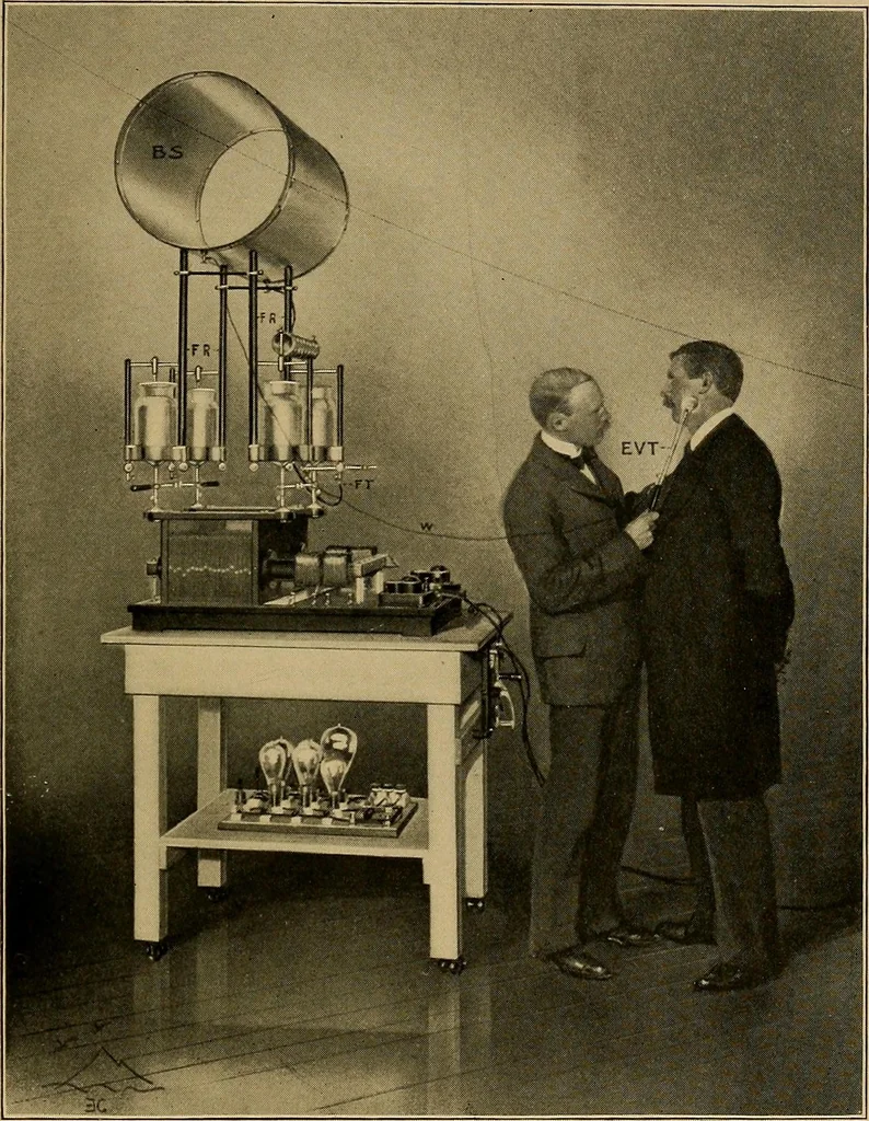 An illustration from Notes on X-light, 1903, leaf 754