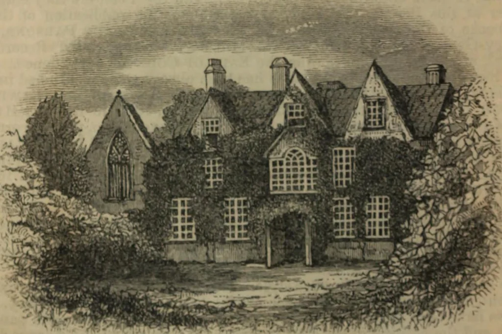 An illustration from Notes and records of the ancient religious foundations, at Youghal Co. Cork, and its vicinity, 1854, leaf 67
