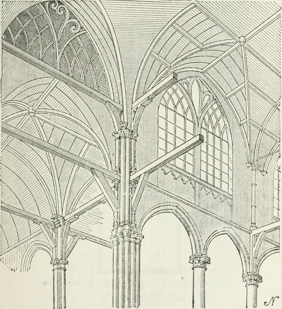 An illustration from Notes and sketches of an architect taken during a journey in the northwest of Europe;, 1877, leaf 108
