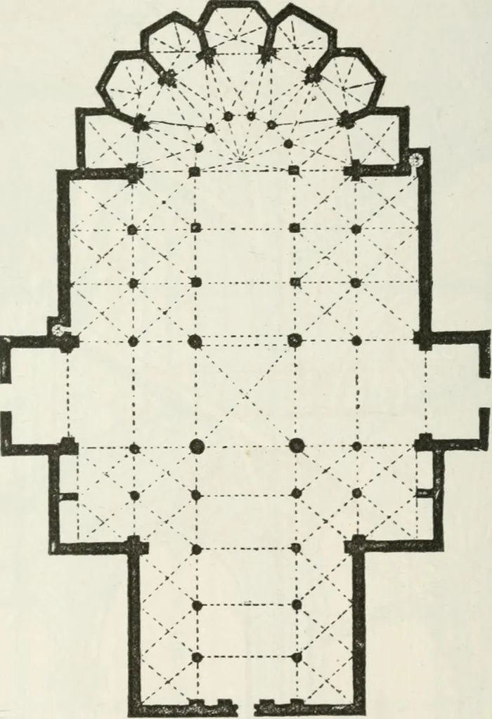 An illustration from Notes and sketches of an architect taken during a journey in the northwest of Europe;, 1877, leaf 109