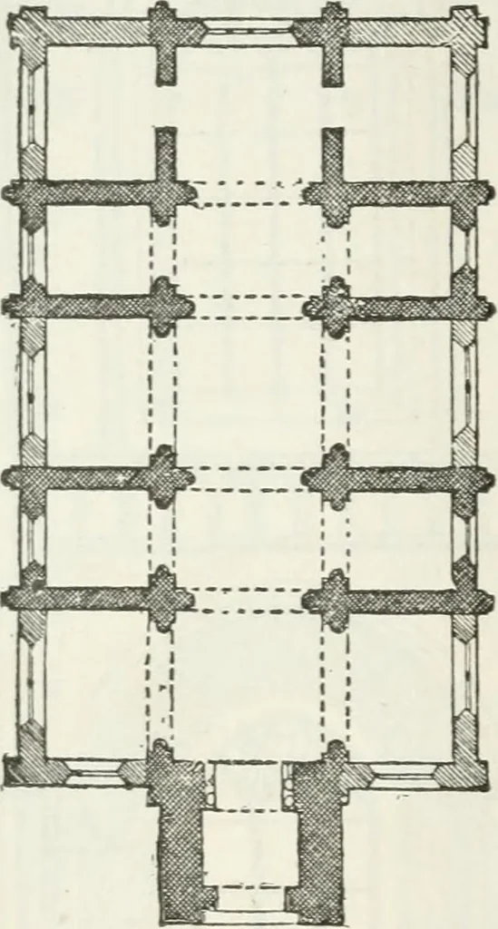 An illustration from Notes and sketches of an architect taken during a journey in the northwest of Europe;, 1877, leaf 111