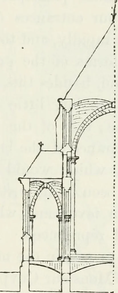 An illustration from Notes and sketches of an architect taken during a journey in the northwest of Europe;, 1877, leaf 116