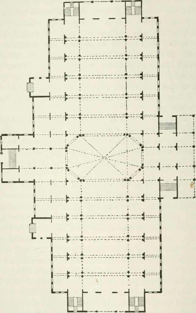 An illustration from Notes and sketches of an architect taken during a journey in the northwest of Europe;, 1877, leaf 121