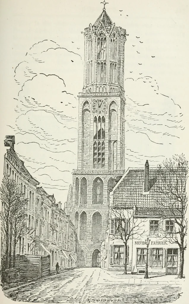 An illustration from Notes and sketches of an architect taken during a journey in the northwest of Europe;, 1877, leaf 150