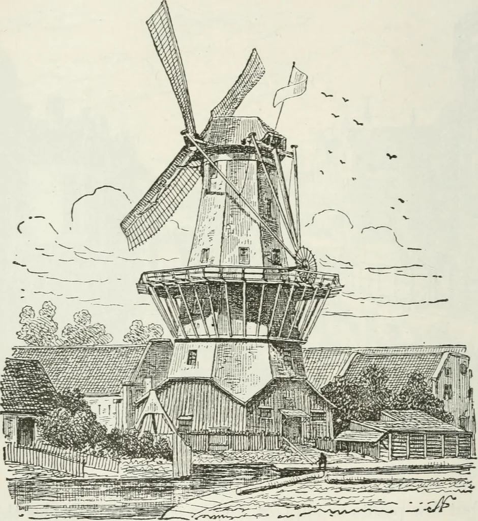 An illustration from Notes and sketches of an architect taken during a journey in the northwest of Europe;, 1877, leaf 153