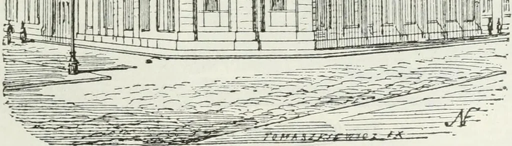 An illustration from Notes and sketches of an architect taken during a journey in the northwest of Europe;, 1877, leaf 176