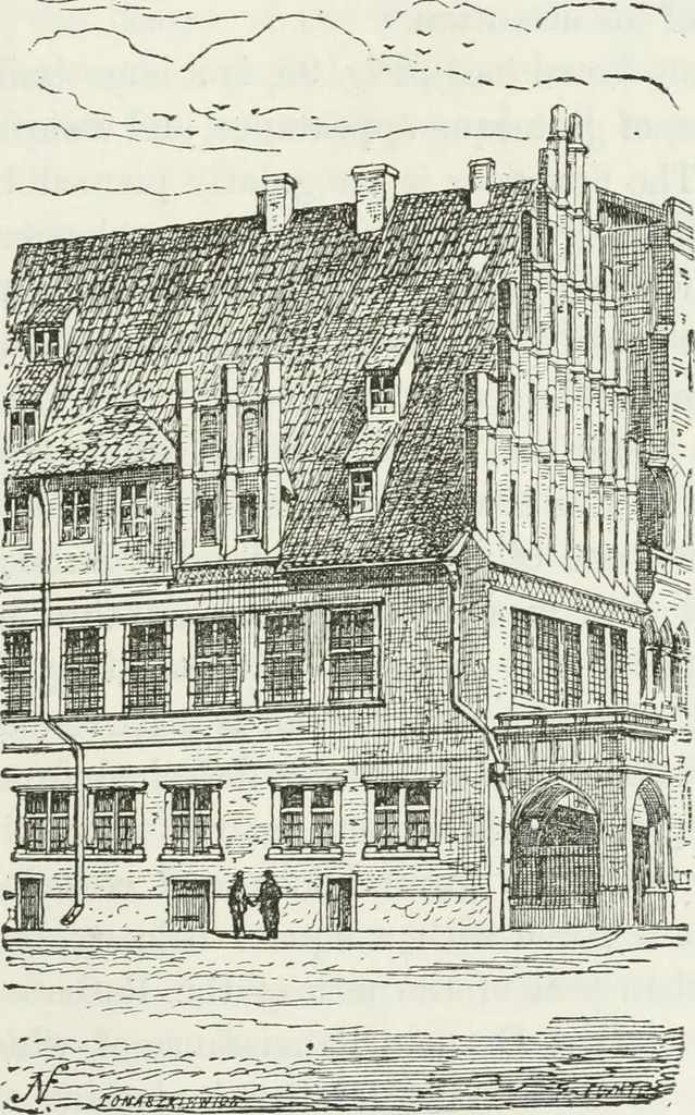 An illustration from Notes and sketches of an architect taken during a journey in the northwest of Europe;, 1877, leaf 184