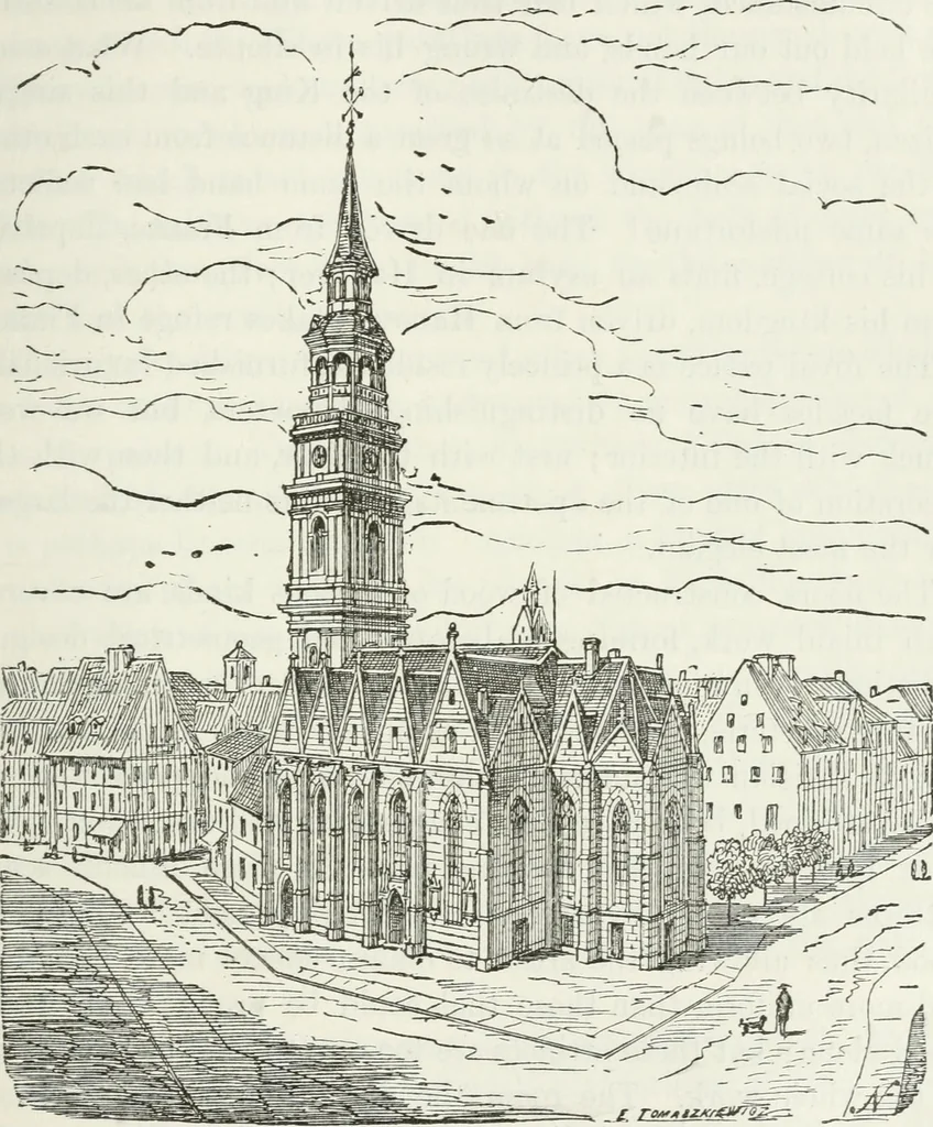 An illustration from Notes and sketches of an architect taken during a journey in the northwest of Europe;, 1877, leaf 188