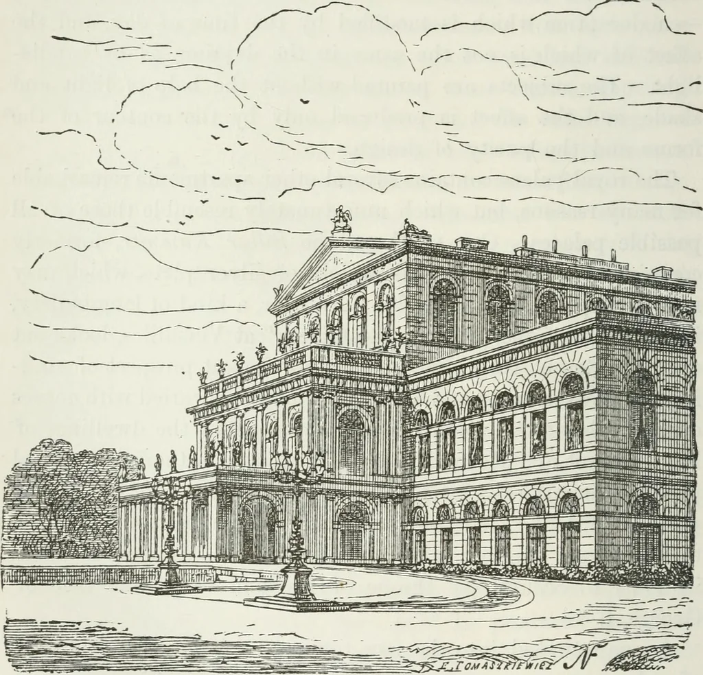 An illustration from Notes and sketches of an architect taken during a journey in the northwest of Europe;, 1877, leaf 191