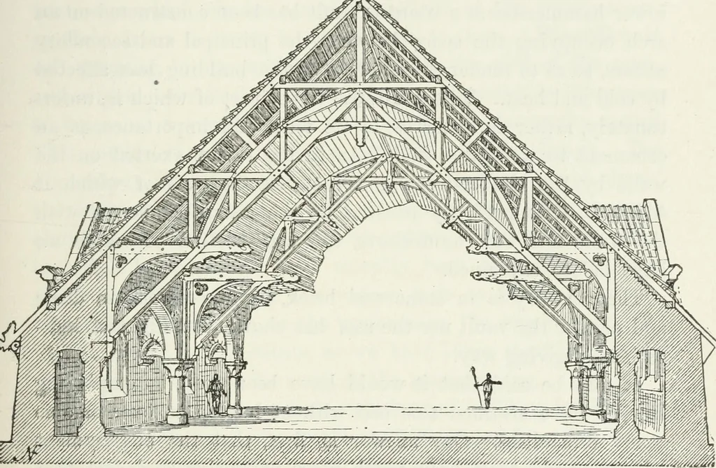 An illustration from Notes and sketches of an architect taken during a journey in the northwest of Europe;, 1877, leaf 198