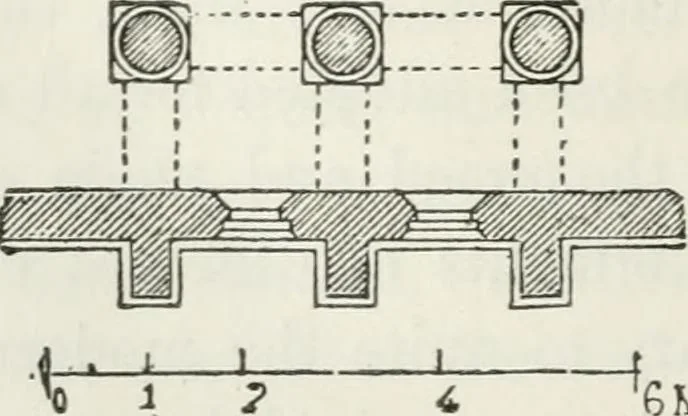 An illustration from Notes and sketches of an architect taken during a journey in the northwest of Europe;, 1877, leaf 201