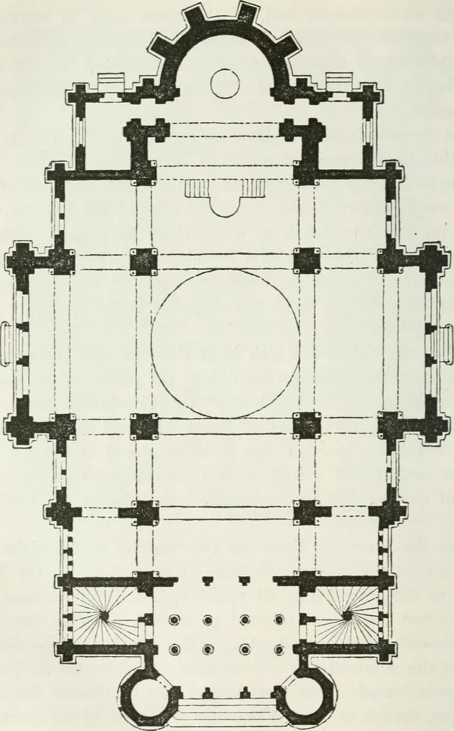 An illustration from Notes and sketches of an architect taken during a journey in the northwest of Europe;, 1877, leaf 203