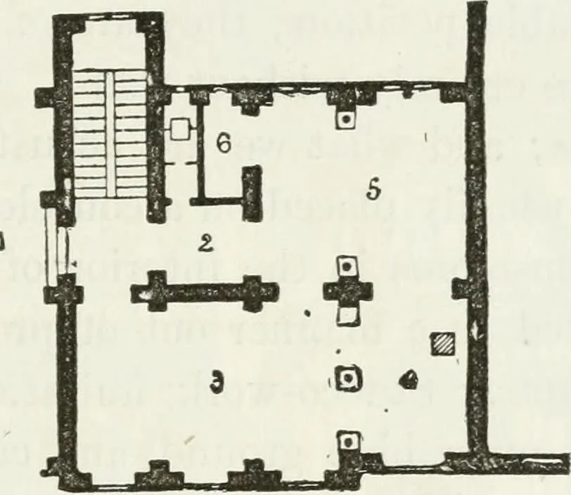 An illustration from Notes and sketches of an architect taken during a journey in the northwest of Europe;, 1877, leaf 220