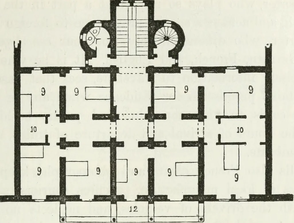 An illustration from Notes and sketches of an architect taken during a journey in the northwest of Europe;, 1877, leaf 230