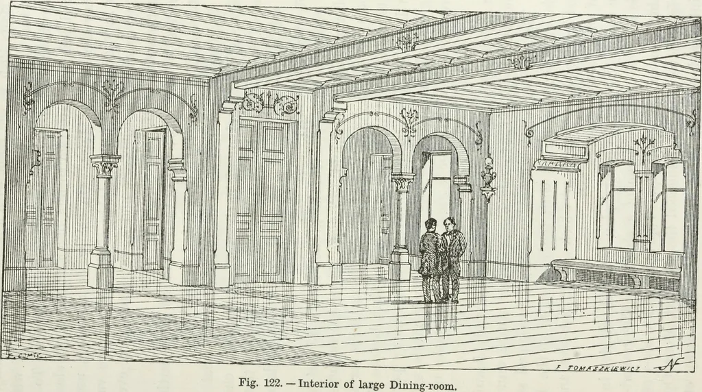 An illustration from Notes and sketches of an architect taken during a journey in the northwest of Europe;, 1877, leaf 232