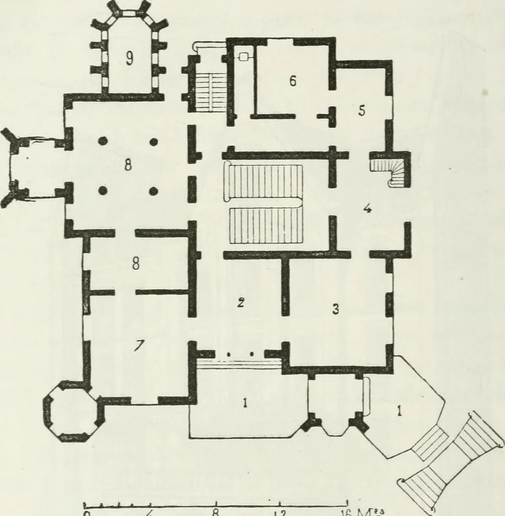 An illustration from Notes and sketches of an architect taken during a journey in the northwest of Europe;, 1877, leaf 235