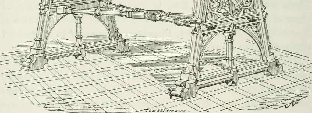 An illustration from Notes and sketches of an architect taken during a journey in the northwest of Europe;, 1877, leaf 247