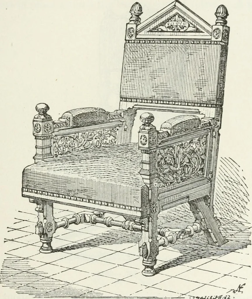 An illustration from Notes and sketches of an architect taken during a journey in the northwest of Europe;, 1877, leaf 254