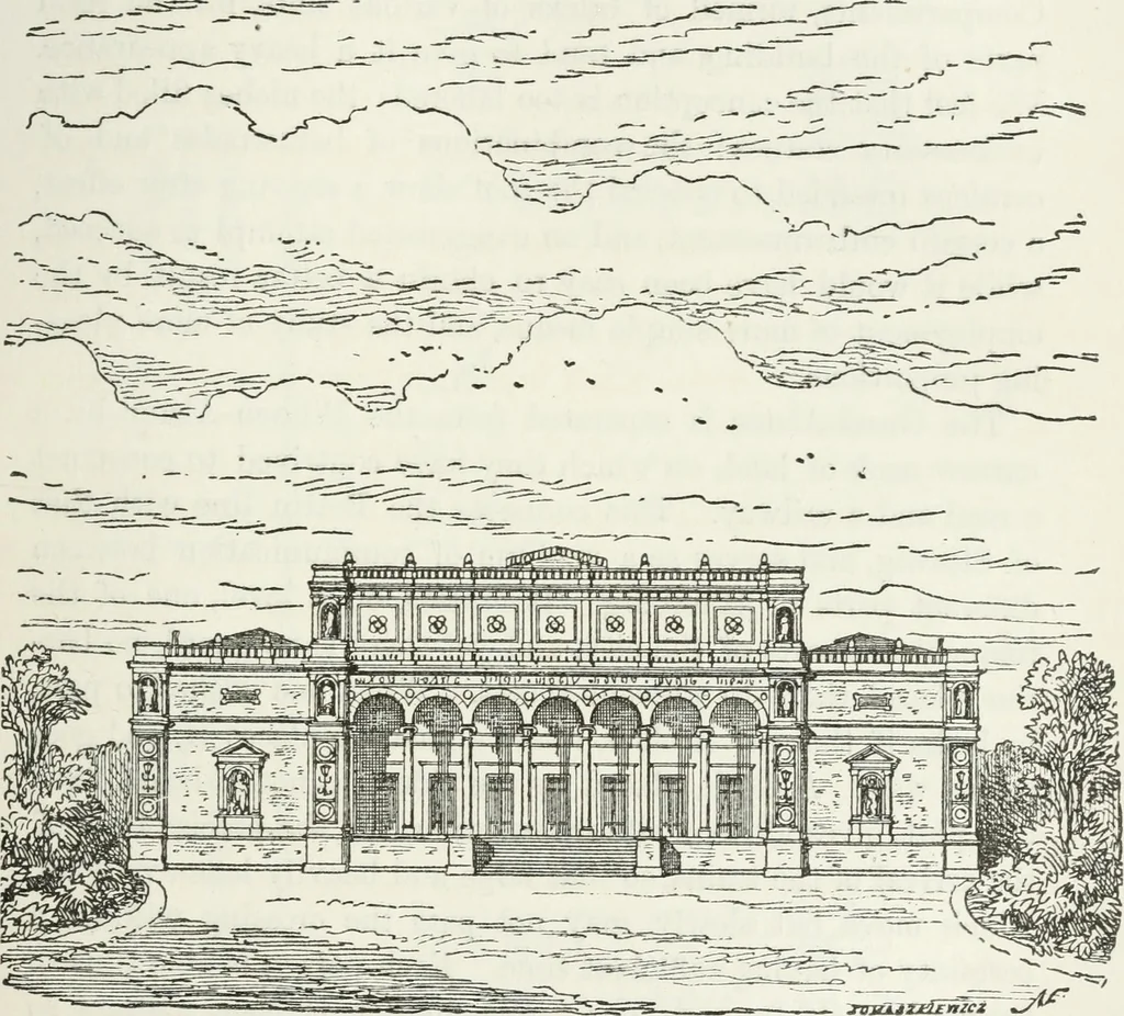 An illustration from Notes and sketches of an architect taken during a journey in the northwest of Europe;, 1877, leaf 276