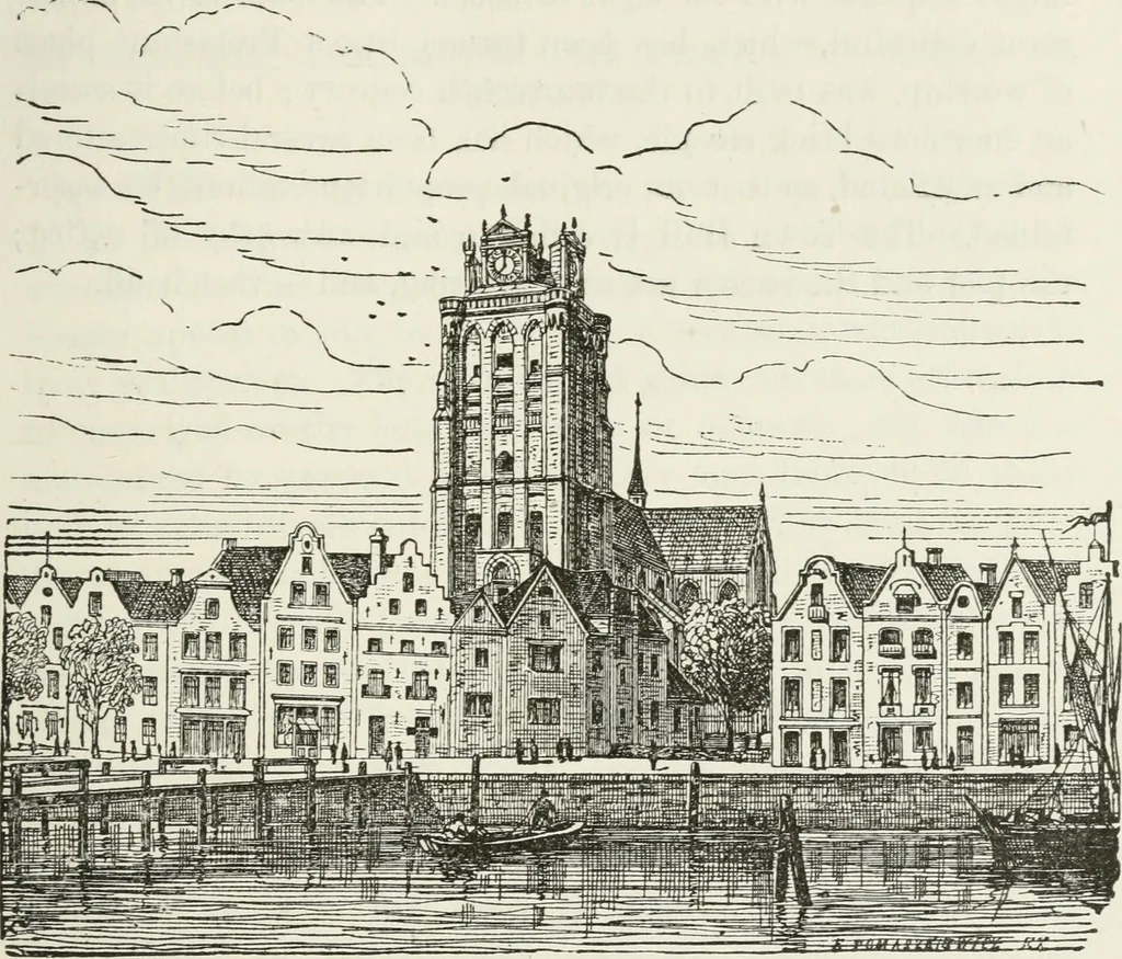 An illustration from Notes and sketches of an architect taken during a journey in the northwest of Europe;, 1877, leaf 28