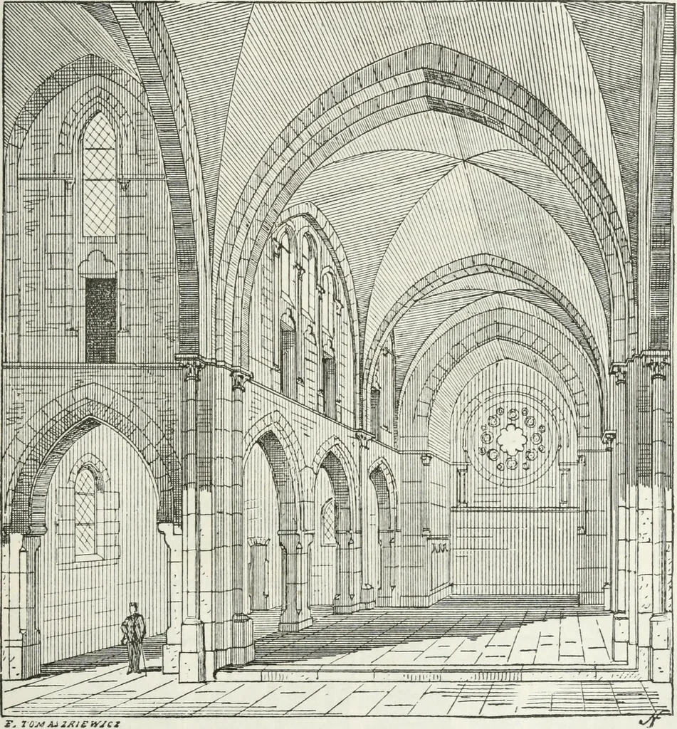 An illustration from Notes and sketches of an architect taken during a journey in the northwest of Europe;, 1877, leaf 284