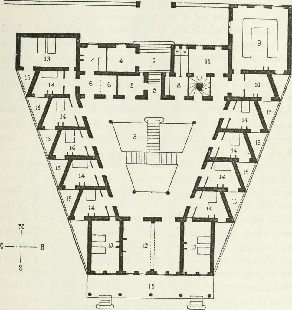 An illustration from Notes and sketches of an architect taken during a journey in the northwest of Europe;, 1877, leaf 306