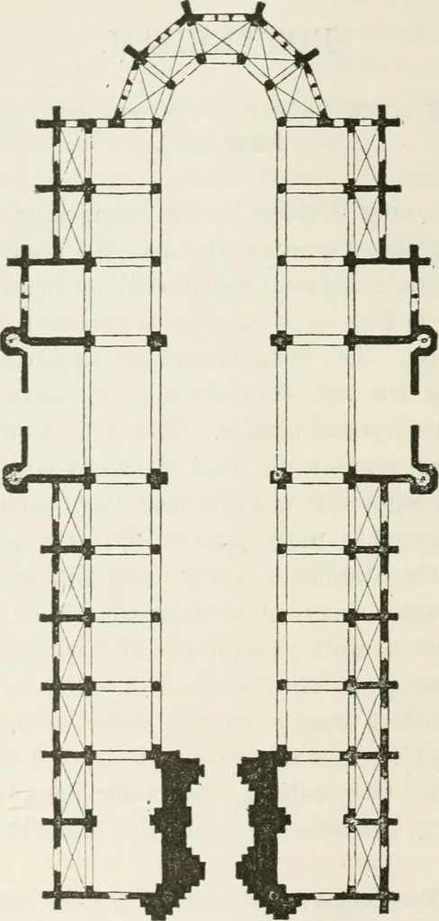 An illustration from Notes and sketches of an architect taken during a journey in the northwest of Europe;, 1877, leaf 31