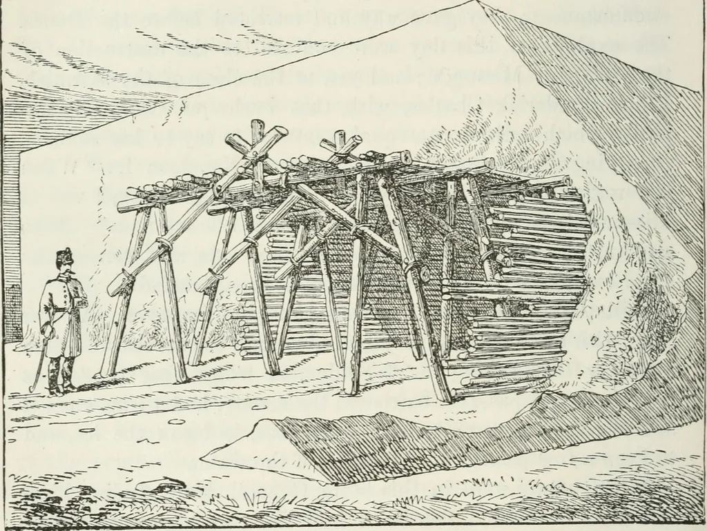 An illustration from Notes and sketches of an architect taken during a journey in the northwest of Europe;, 1877, leaf 319