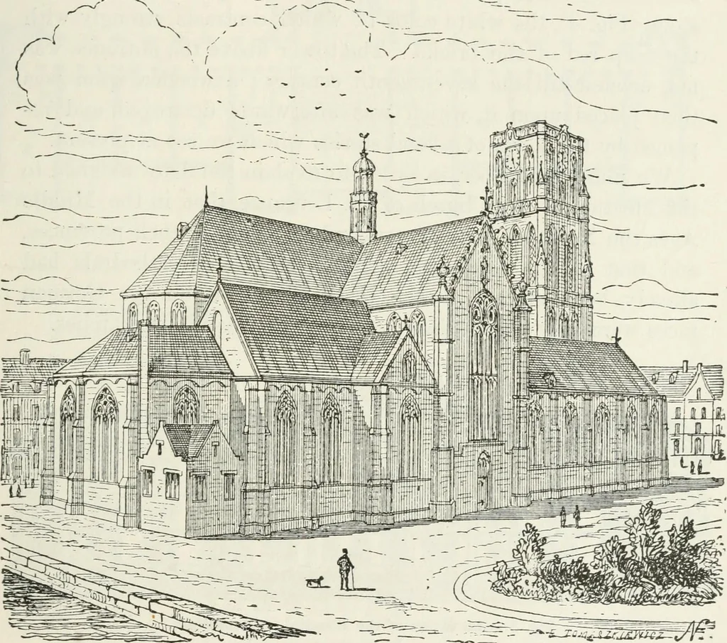 An illustration from Notes and sketches of an architect taken during a journey in the northwest of Europe;, 1877, leaf 34