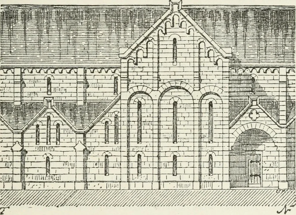 An illustration from Notes and sketches of an architect taken during a journey in the northwest of Europe;, 1877, leaf 354