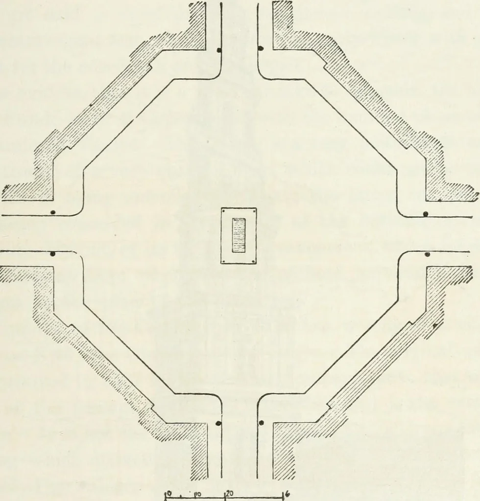 An illustration from Notes and sketches of an architect taken during a journey in the northwest of Europe;, 1877, leaf 368